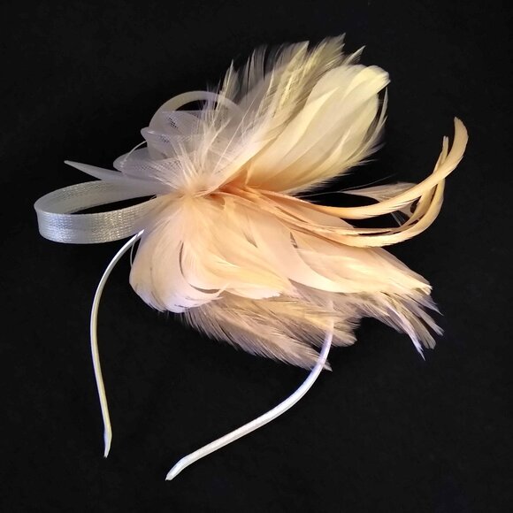 Tulle Tea Party Hat - 5.11" - Picture 1 of 7